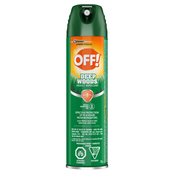 OFF!® Deep Woods® Insect Repellent - Aerosol | SC Johnson Professional